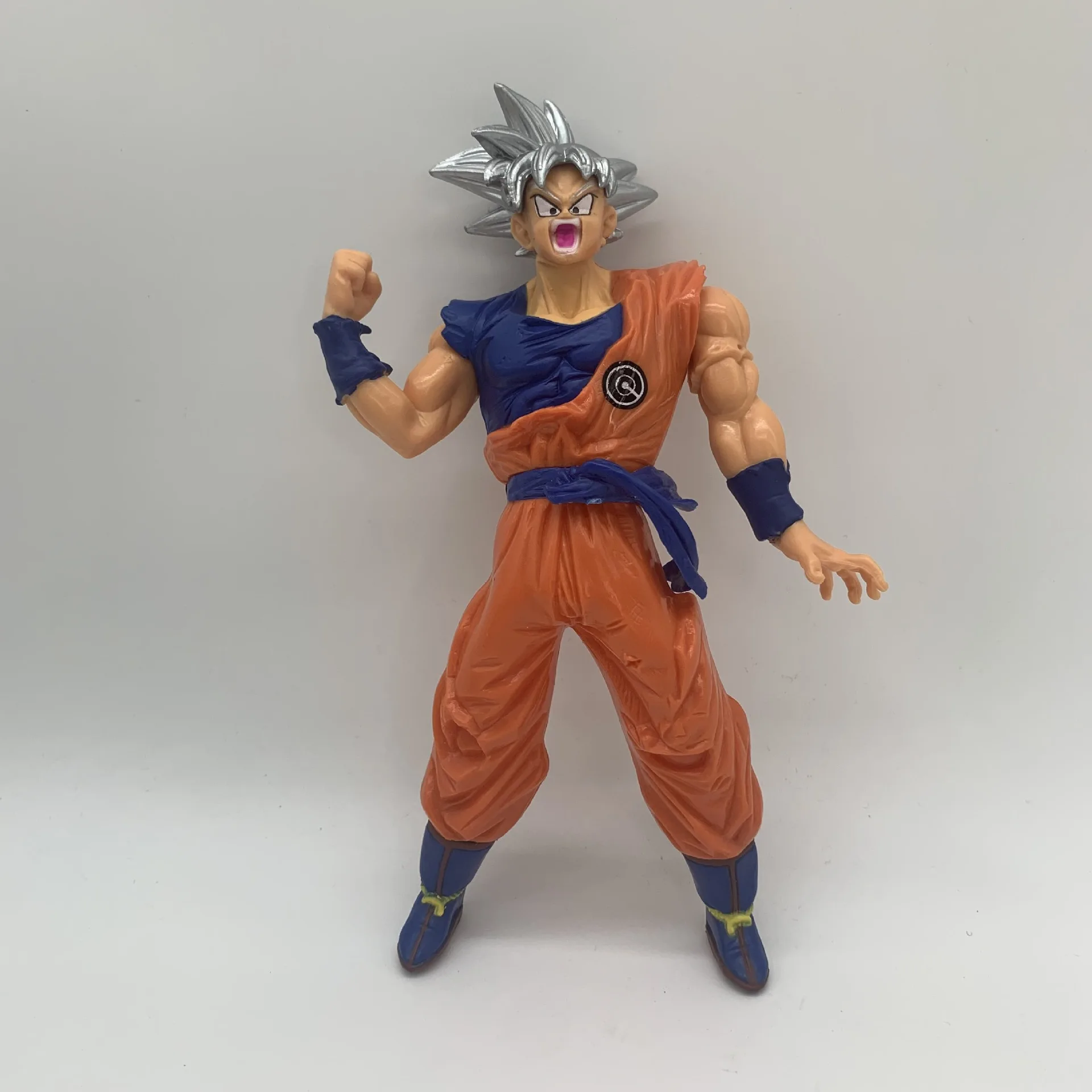 18CM Anime Dragon Ball Z Super Saiyan Blue Gogeta PVC Action Figure Model Toys Desktop Decoraction For Children Gifts