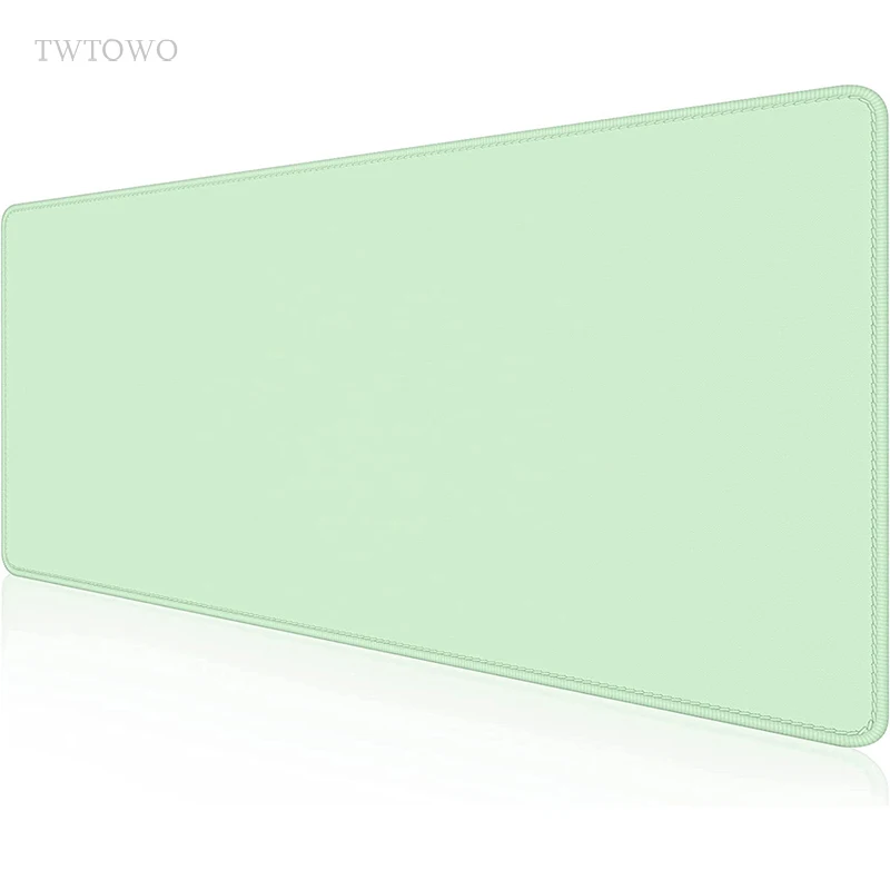 Mouse Pad Verde para Jogos Tapete Antiderrapante Mouse Pad para Laptop Desktop Casa Teclado Mecânico Novo xl Xxl