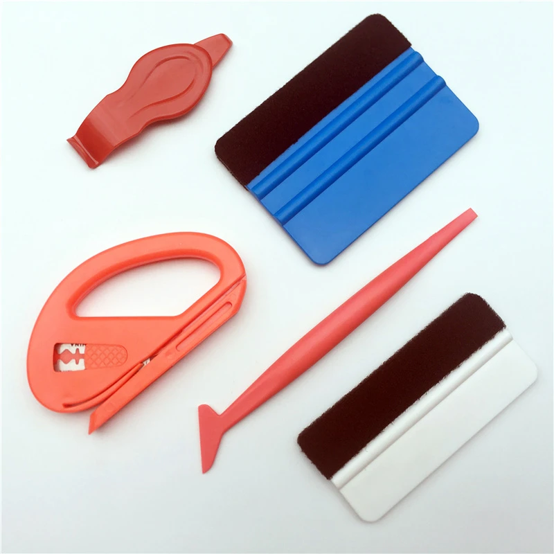 Car Wrap Vinyl Tools Kit Sticker Decal Sheet Film Tint DIY Wrapping Gloves  Tools