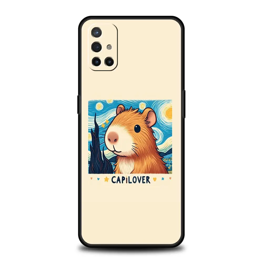 Whimsical Anime Capybara Porpoise Phone Case Cover