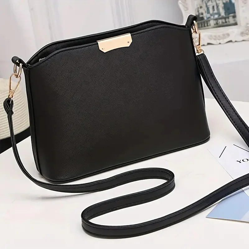 Quilted Shoulder Bag For Women Textured PU Leather Adjusted Strap Crossbody Bags For Daily Used elegant crossbody bag women handbags leather shoulder bag pu crossbody bag