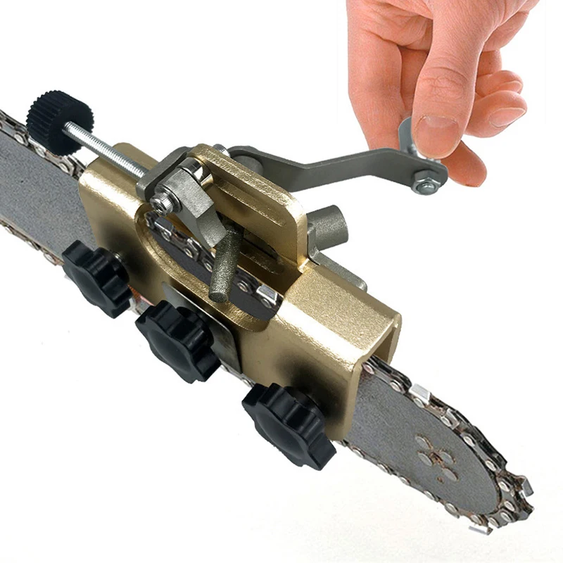 

HILIXUN Portable chain saw sharpener Chain saw sharpener Woodworking grinder Electric chain saw sharpener