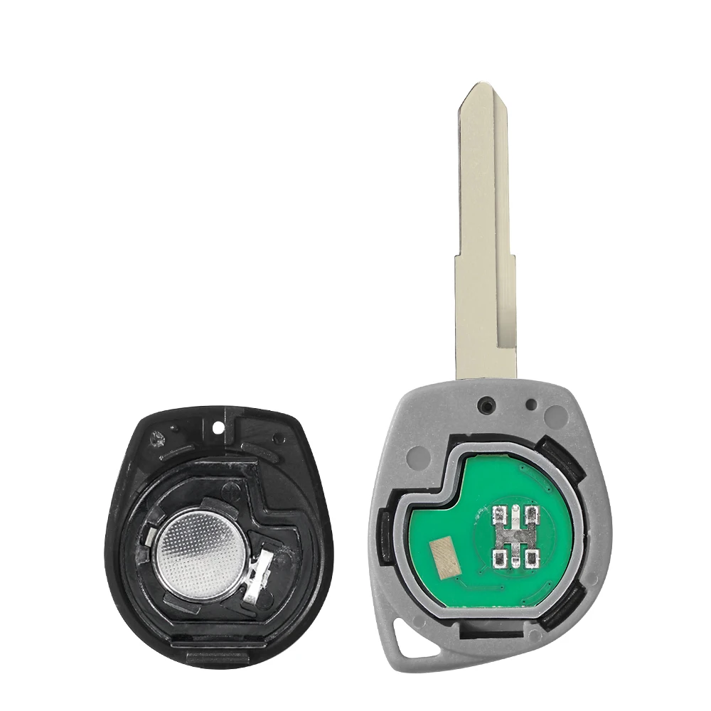 HIBEYO Custodia Per Chiave Auto In TPU Pelle Verde Per Suzuki Swift, Ignis, Vitara, SX4 E Altri – Protezione Antiurto