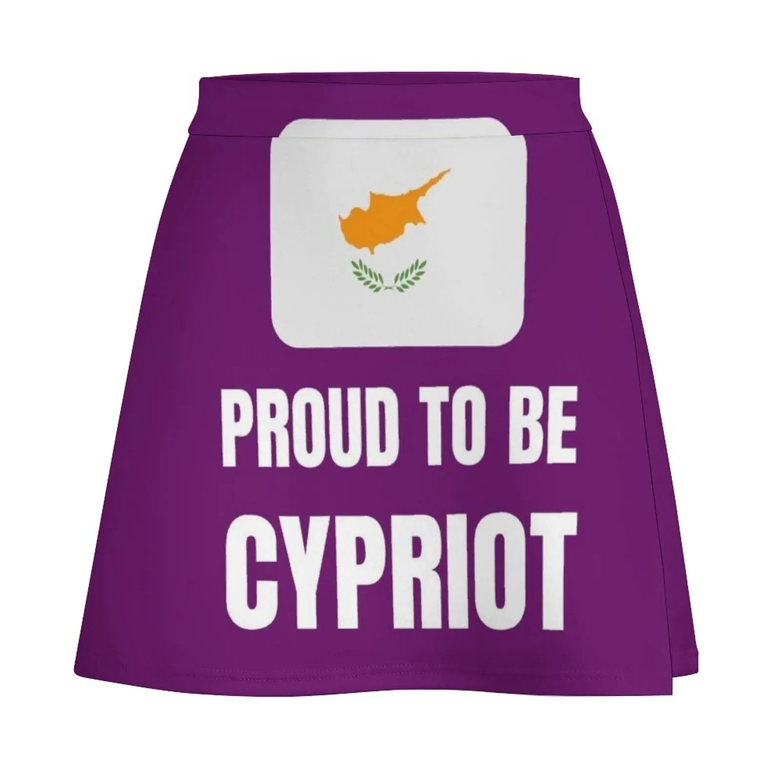 Proud to be Cypriot Mini Skirt Skort for women luxury clothes women