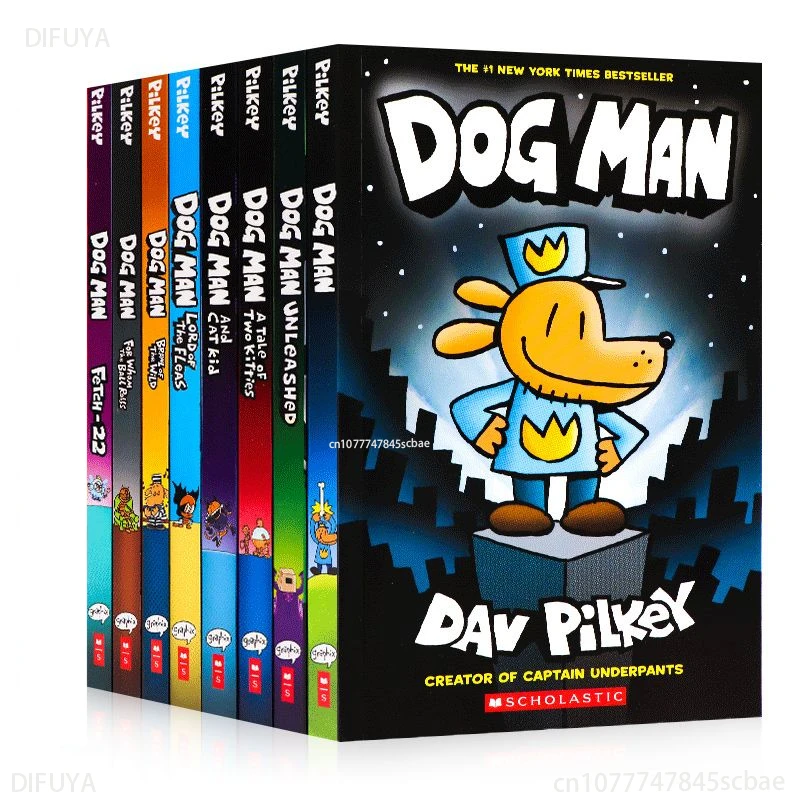 

Mothering Heights (Dog Man): The Laugh-Out-Loud, Blockbusting Full-Colour Graphic Novel International Author Dav Pilkey 8 Book