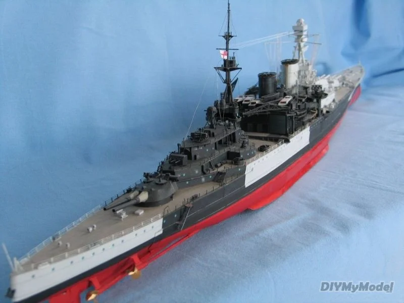 DIYMyModeI Британский боевой корабль Repulse Bay DIY Набор бумажных моделей ручной работы