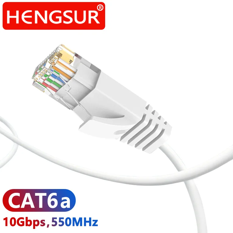 Cavo Ethernet Cat6 Ultra Clarity Cables, Cavo RJ45 ad alta velocità da 10 Gbps Compatibile con Modem, PC, Switch, Hub, Laptop 6 m Nero | Leroy Merlin