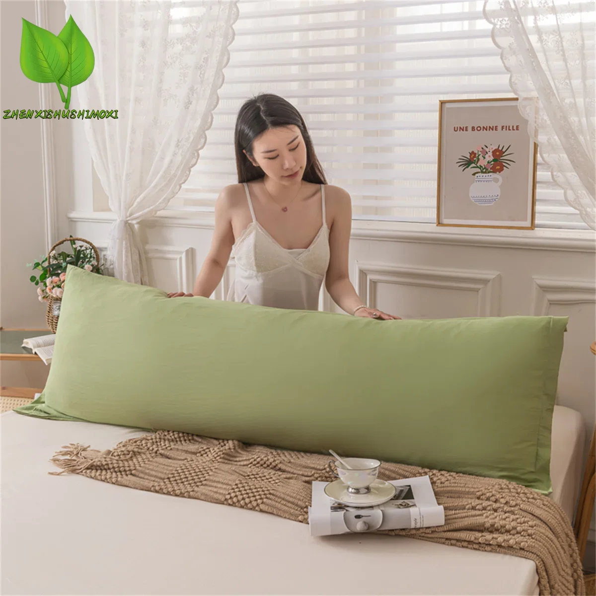 Rectangle Pillowcase Lace Style Pillows Cover 48x120/150/180cm Cushion Cover Long Pillow Cases Home Pillowslip Funda Cojin 2