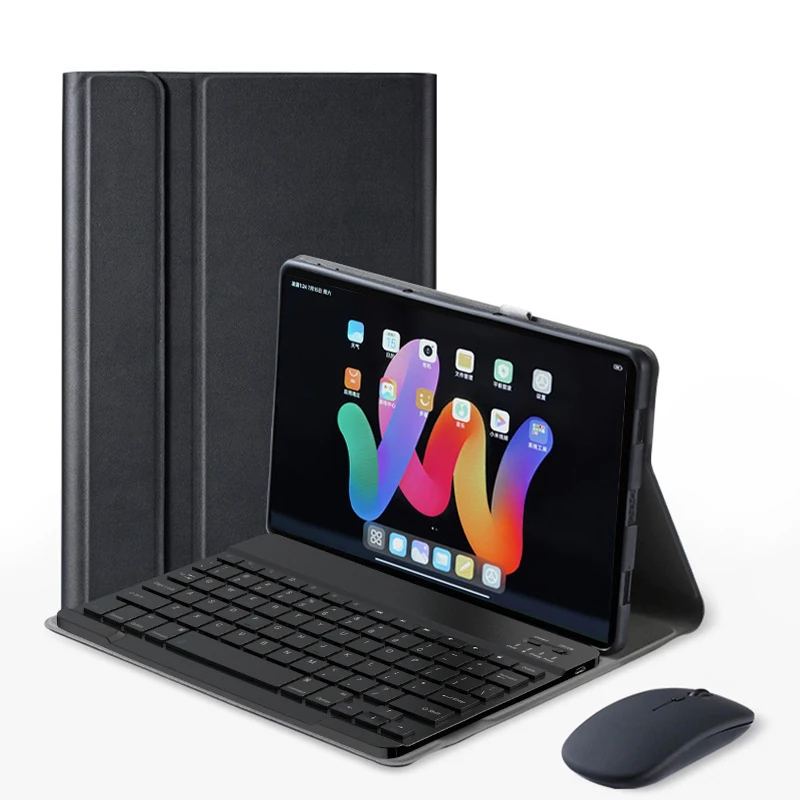 Premium Protective Case with Bluetooth Keyboard for Xiaomi Redmi Pad SE 11-Inch Tablet