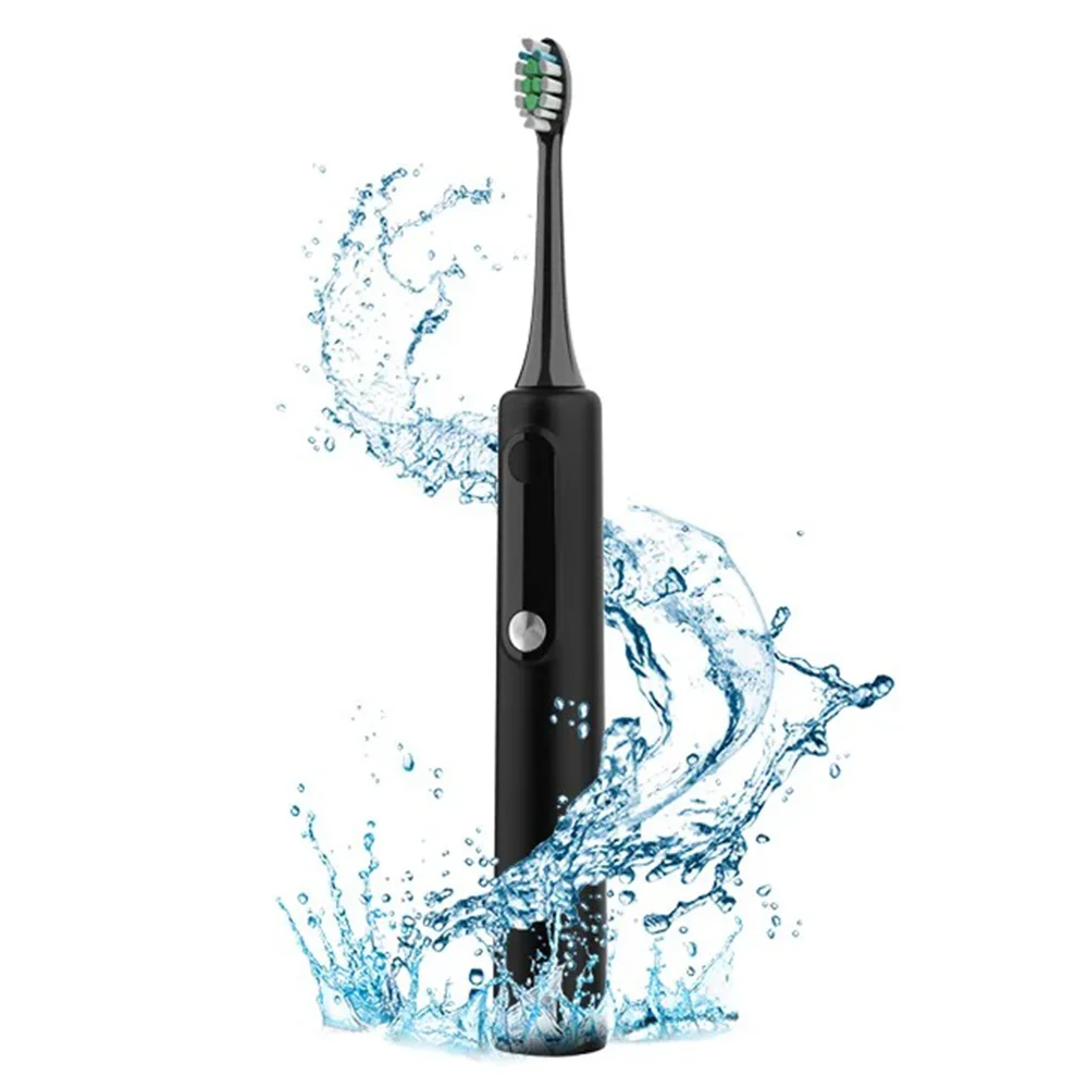 

Waterproof Soft Toothbrush Rechargeable Smart DIY Brushing Modes Teeth Cleaner Sonic Electric Toothbrush With LCD Screen Display