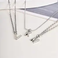 26 Lettres A-Z Femmes Pendentif Initial raq colliers, Alphabet Pendentif Salle JONecklace, Dainty Vacances Mode Bijoux Collier 6