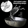 Ceramic Porcelain Table Sink Rectangular Bathroom Vessel Sink Vanity Bowl Art Basin Balcony Lavatory Countertop Washing Basin 6