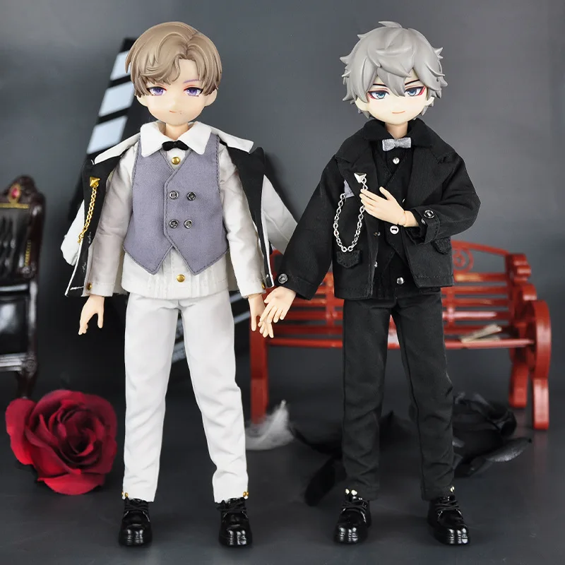 Ob22 Doll Clothes Suit Full Set For Ob24 Ymy23/25 Male Body 1/18bjd 20cm Size Doll Clothes Toy Accessories 4