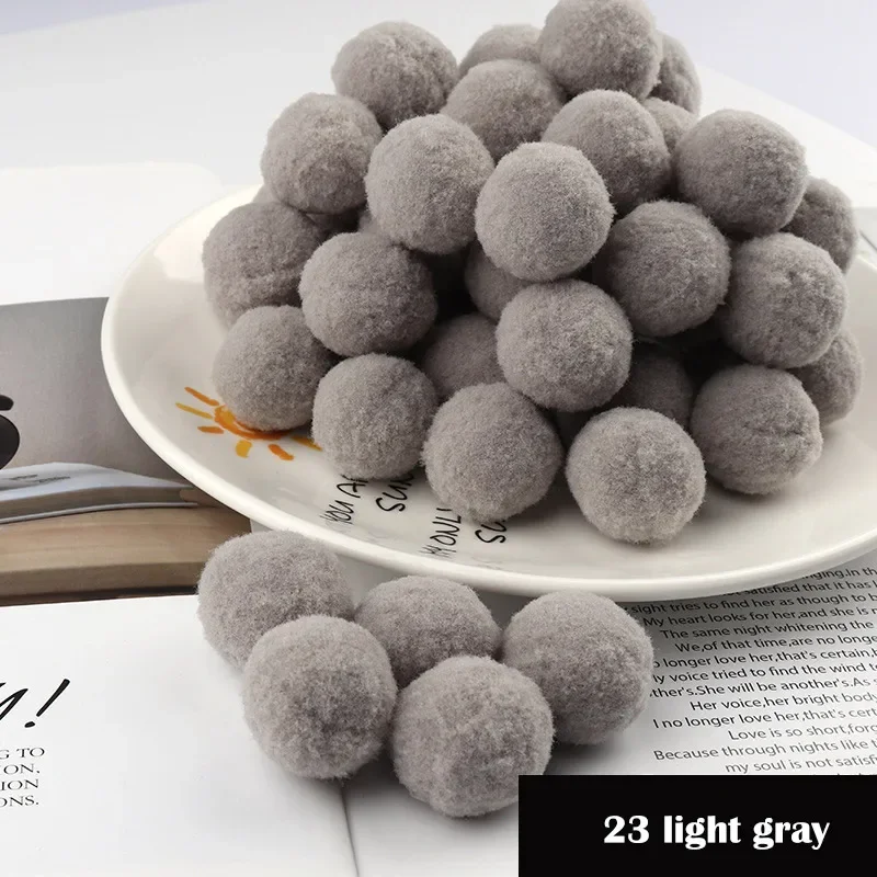 Vibrant Assorted Fluffy Pom Pom Balls for Creative Crafts & Decor