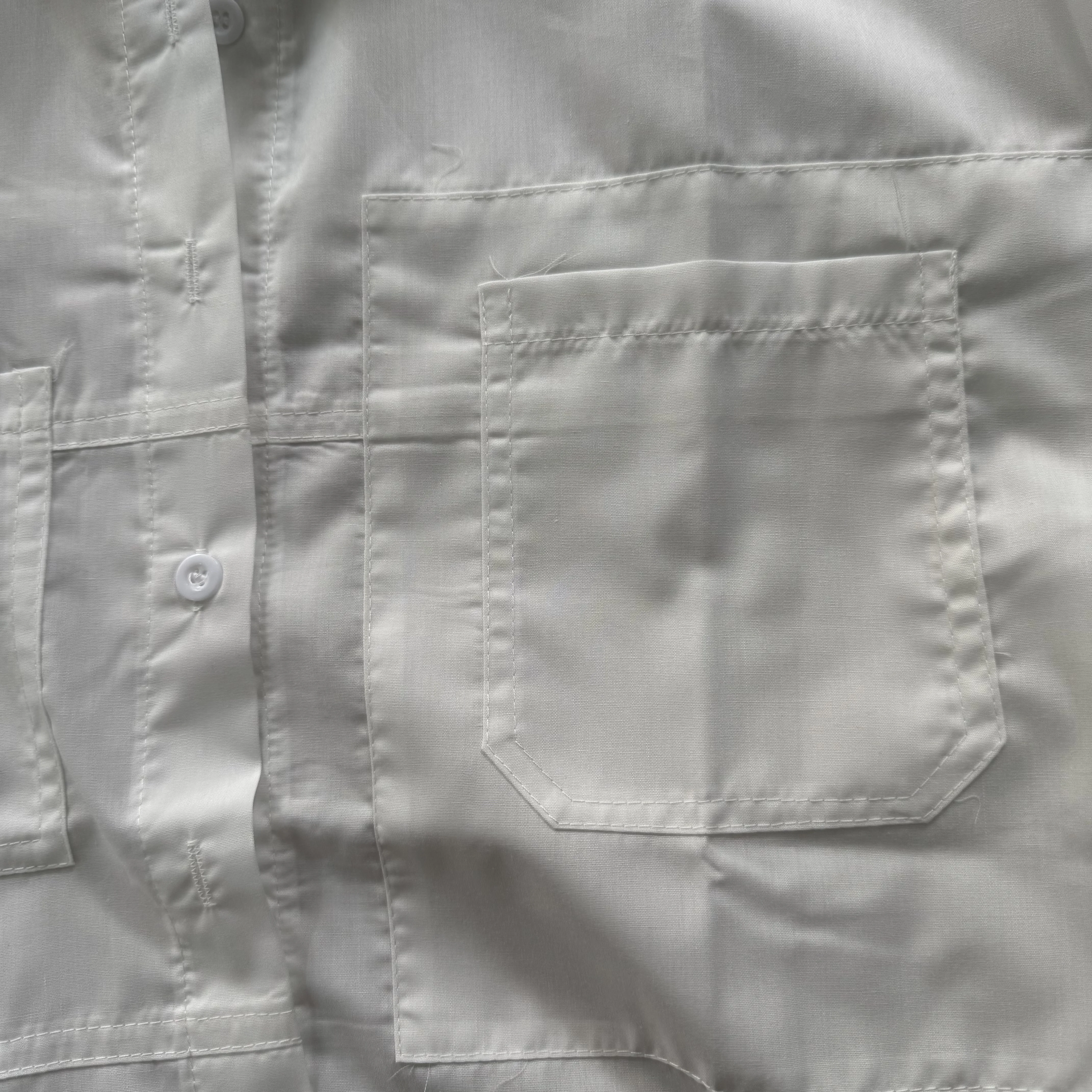 Cotton White Long Sleeve Women's Shirt