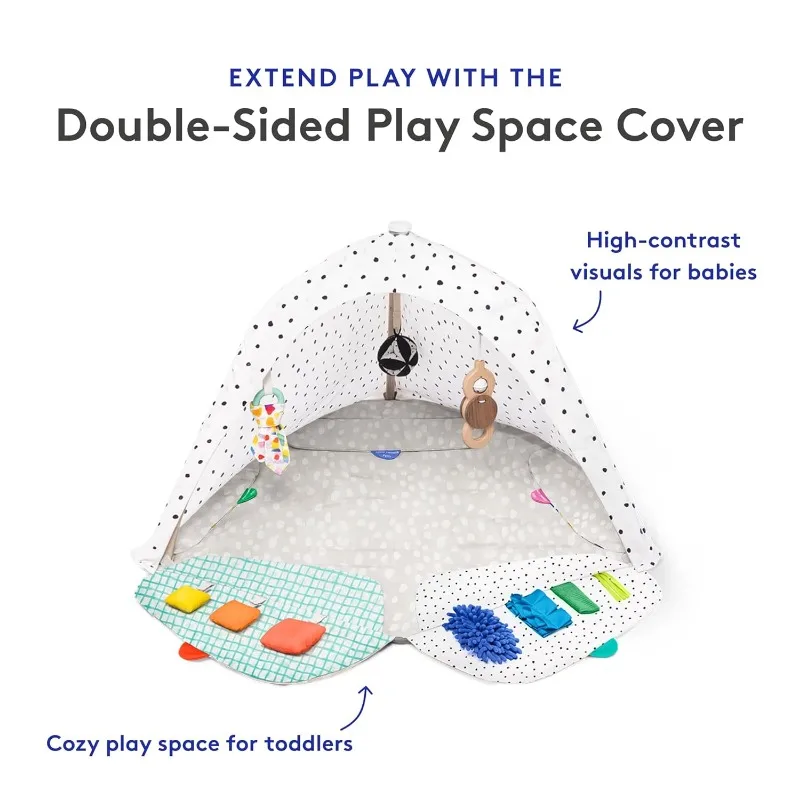 LOVEVERY | The Play Gym | Award Winning For Baby , Stage-Based Developmental Activity Gym & Play Mat for Baby to Toddler 5