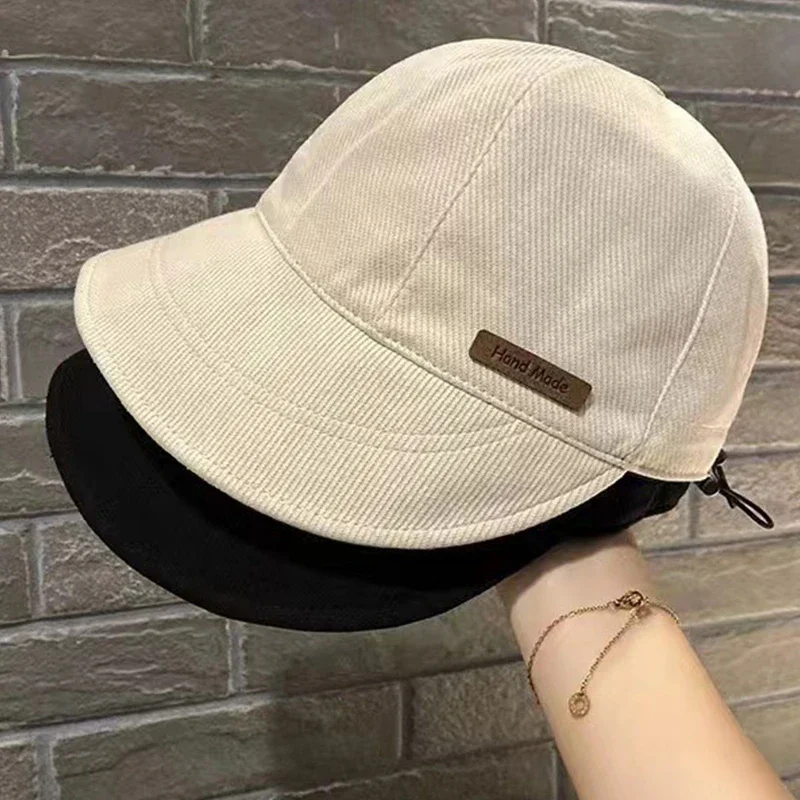 Women's Foldable Sunhat Summer Outdoor Beach Fisherman Hat Sunscreen UV Protection Adjustable Cotton Wide Brim Bucket Caps sun hat fisherman hat sun protection hat