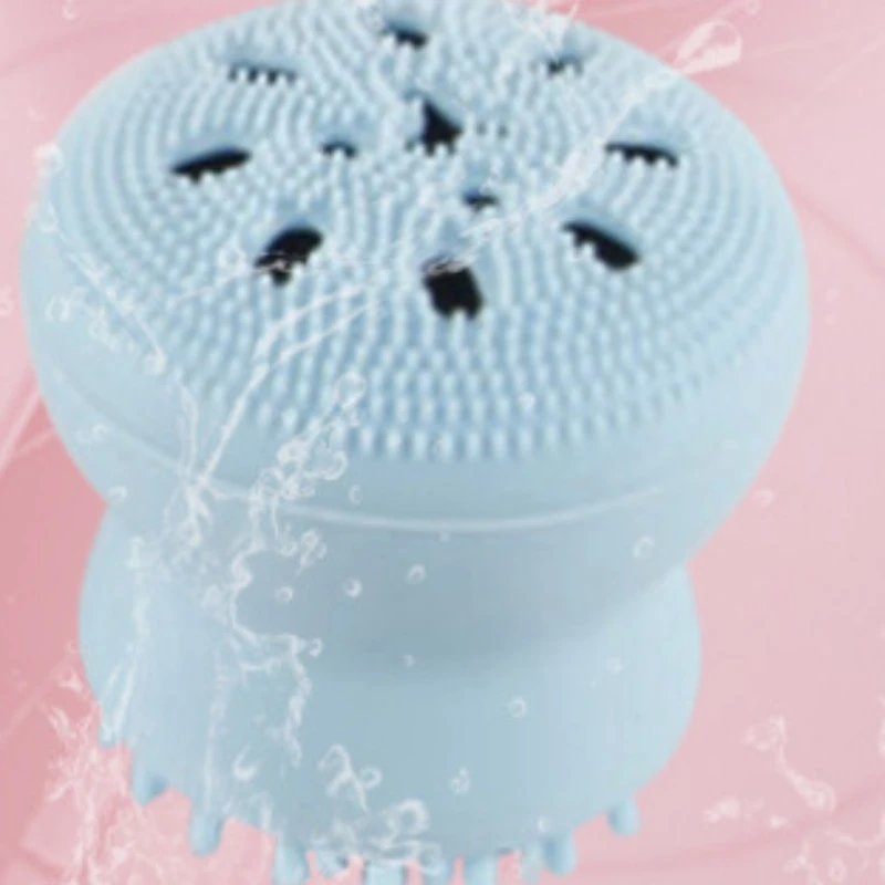 

Octopus Wash Face Brush Cartoon Cute Manual Silicone Cleansing Brush Beauty Tools Facial Cleaning Brush New Skincare Accessories