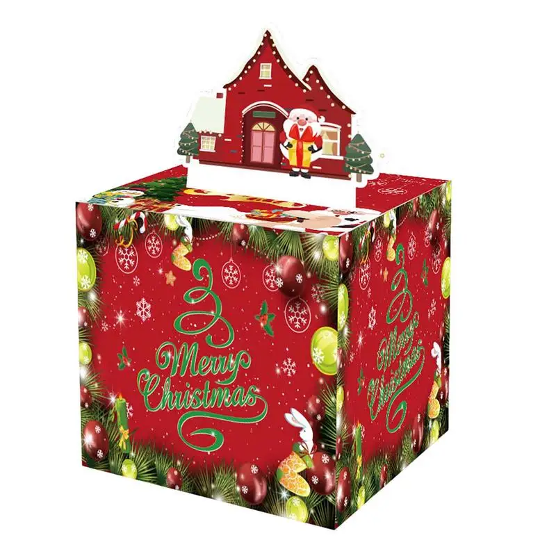 

Money Gift Box For Cash Gift Christmas Santa Box With Money Pull Out Birthday Money Pull Box Surprise Money Box