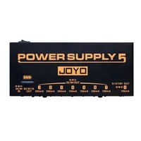 JOYO JP-05 กีตาร์เอฟเฟกต์แหล่งจ่ายไฟแบบชาร์จไฟได้ 4400mAh แบตเตอรี่ 8 DC เอาต์พุตแจ็ค 9V 12V 18V กีตาร์เอฟเฟกต์ 1