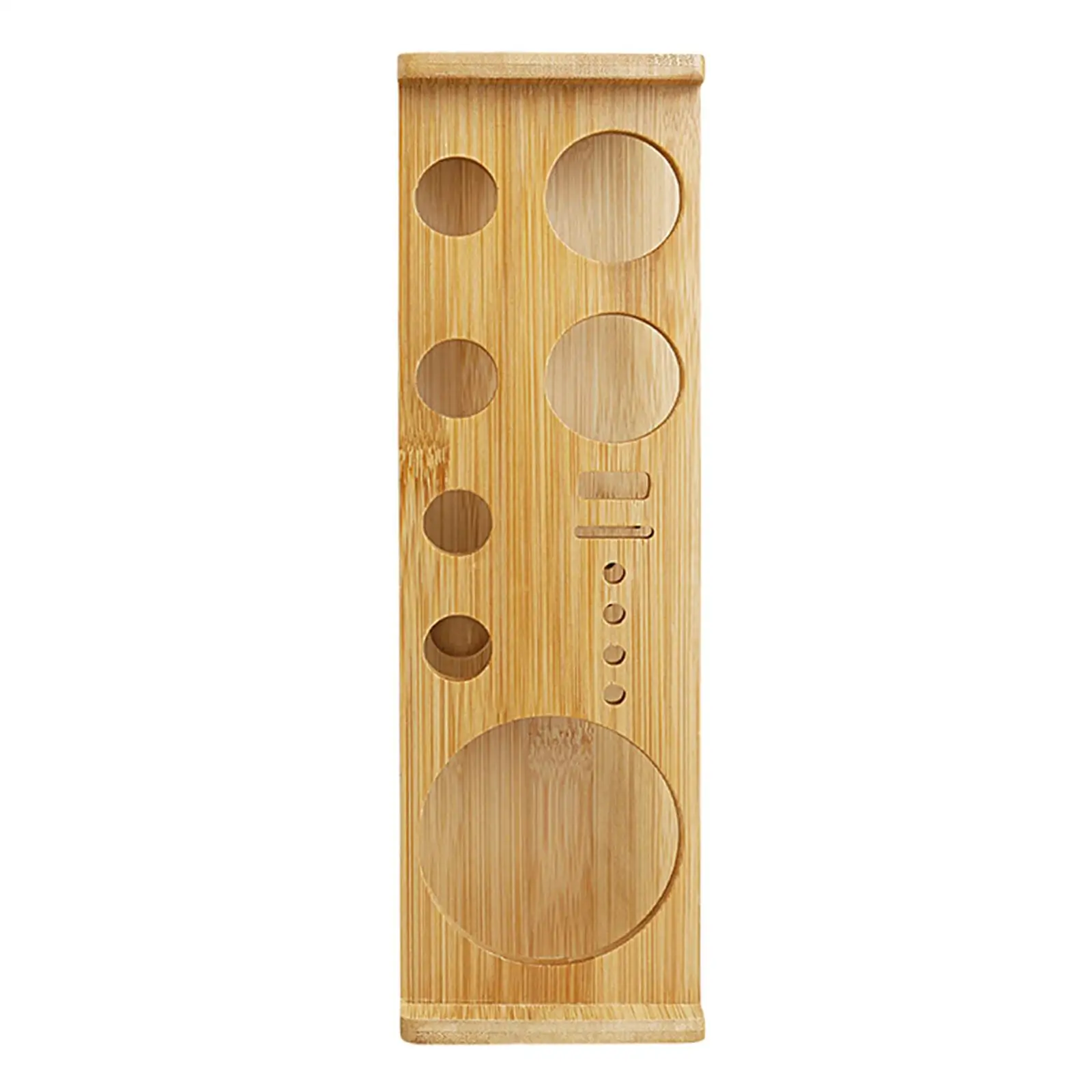 Cocktail Bartending Set Wooden Stand Desktop Practical Cocktail Shaker Rack