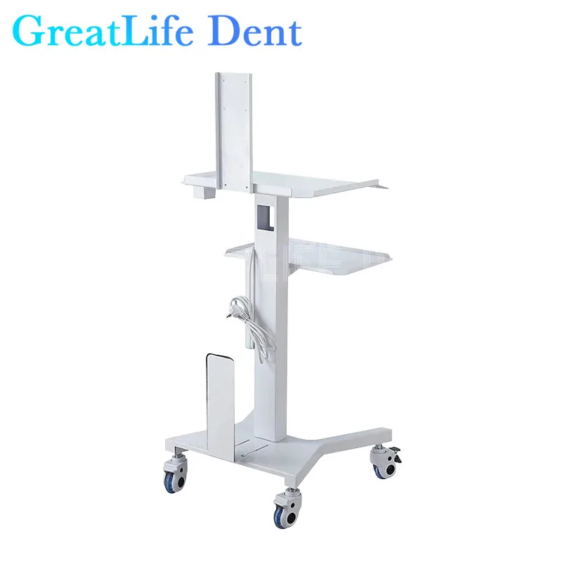 Greatlife Deuk Medische Tandheelkundige Scanner Kar Intraorale Scanner Trolley Gereedschapskar Met Beugellade Houder Mobiele Kast Trolley