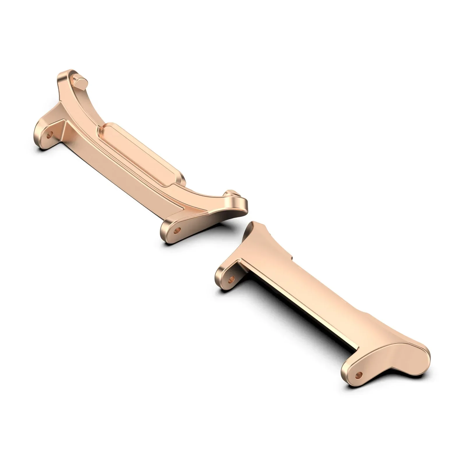 Set of 2 Stainless Steel Watch Band Adapters