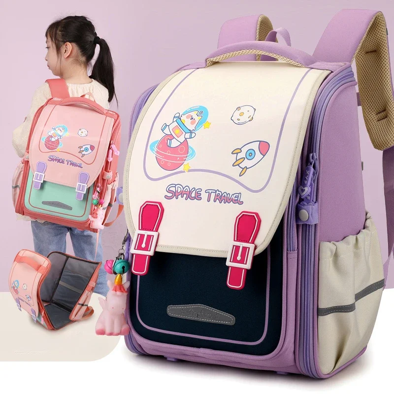 

Cartoon Schoolbags for Primary School Students Grade 2-6 Kids Backpack EVA Hard Shell Backpacks for Boys and Girls Book Bag