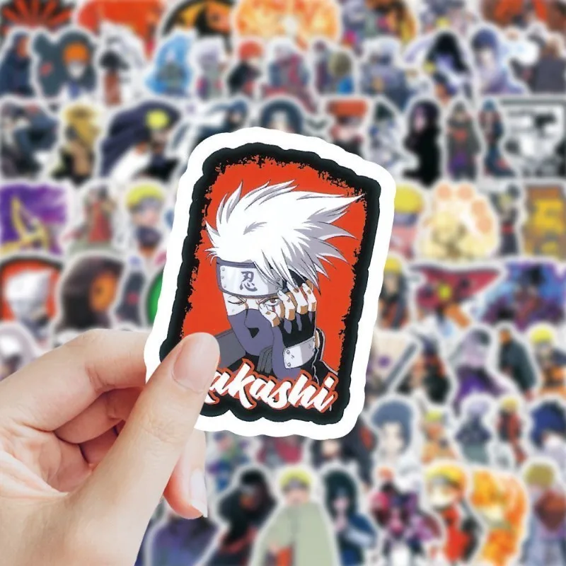 Anime-Inspired Kawaii Decorative Sticker Set - Naruto Q Version Designs