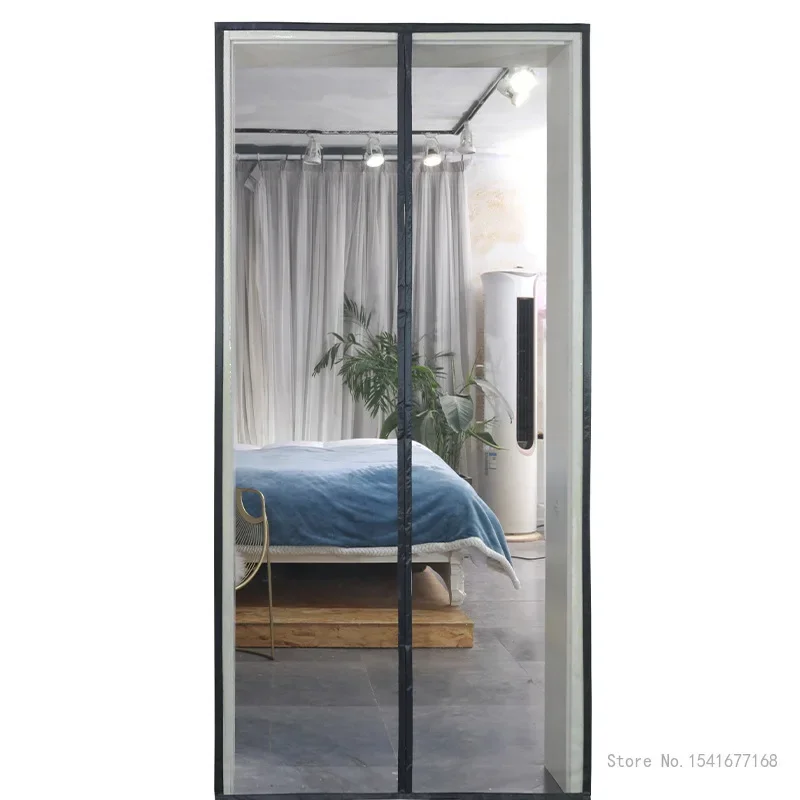 Summer Magnetic Screen Door Curtain Anti Mosquito Net Insect Fly Bug Curtains Automatic Closing Mesh Anti Mosquito Door Curtain