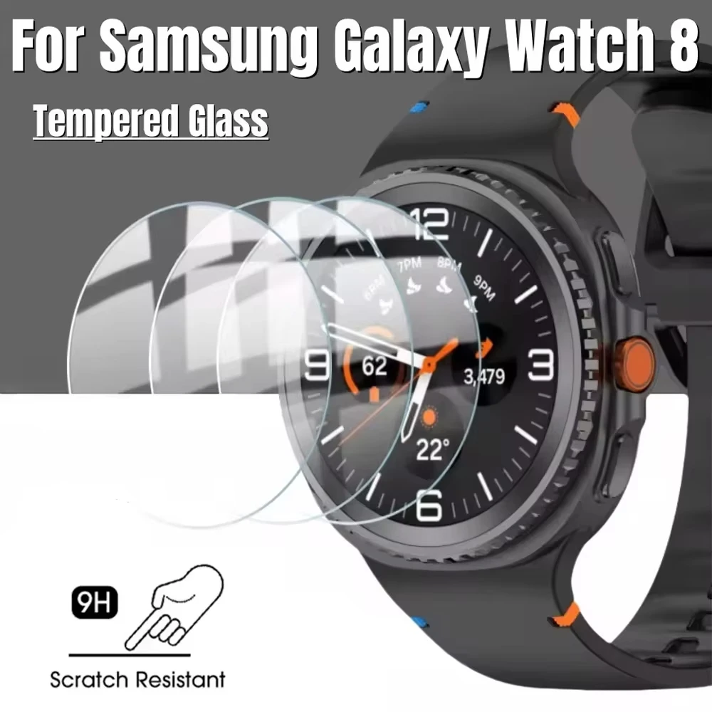 Premium Tempered Glass Screen Protector for Smartwatches - HD Film Protector