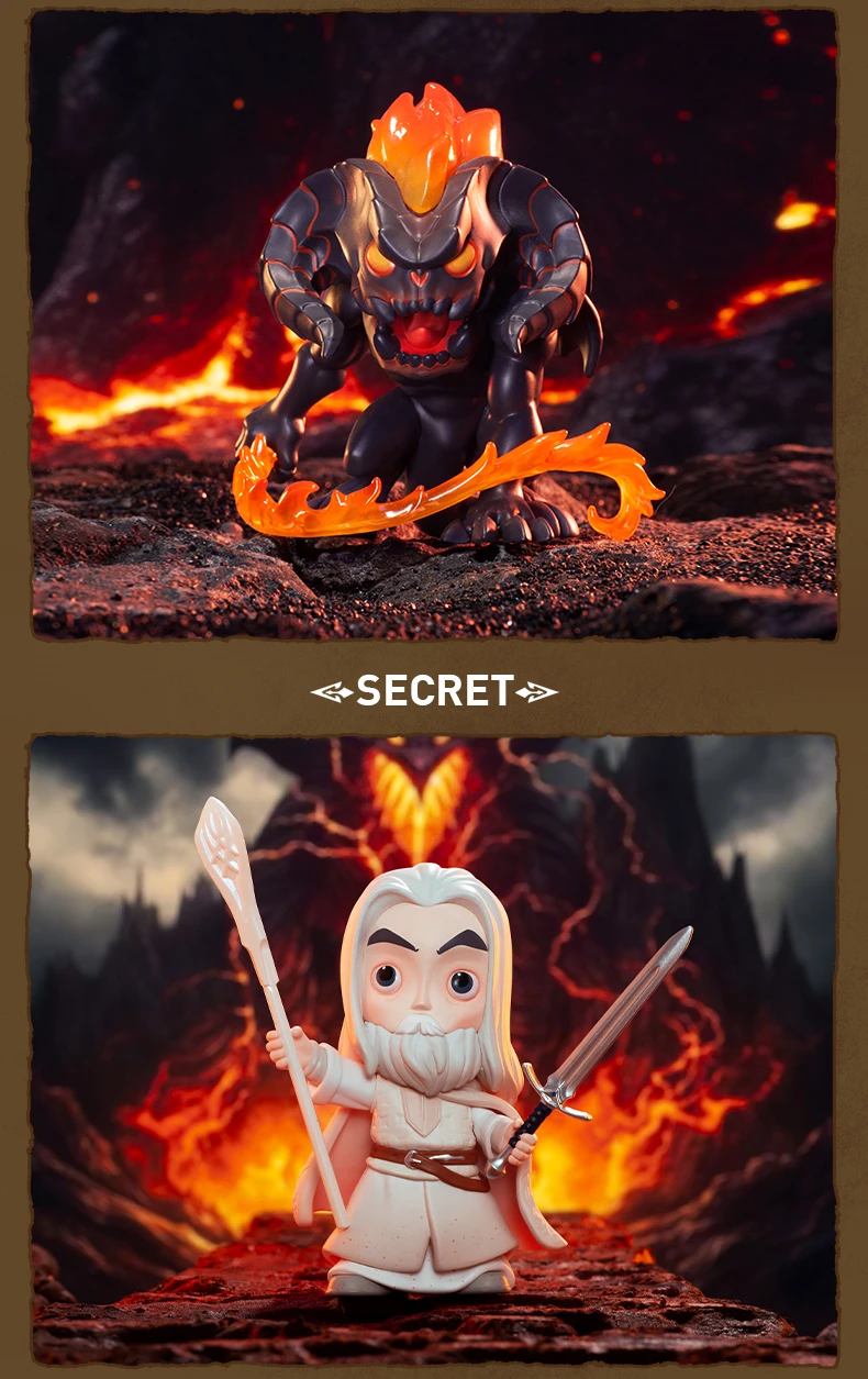 Pop Mart Lord of the Rings collectible blind box figurines