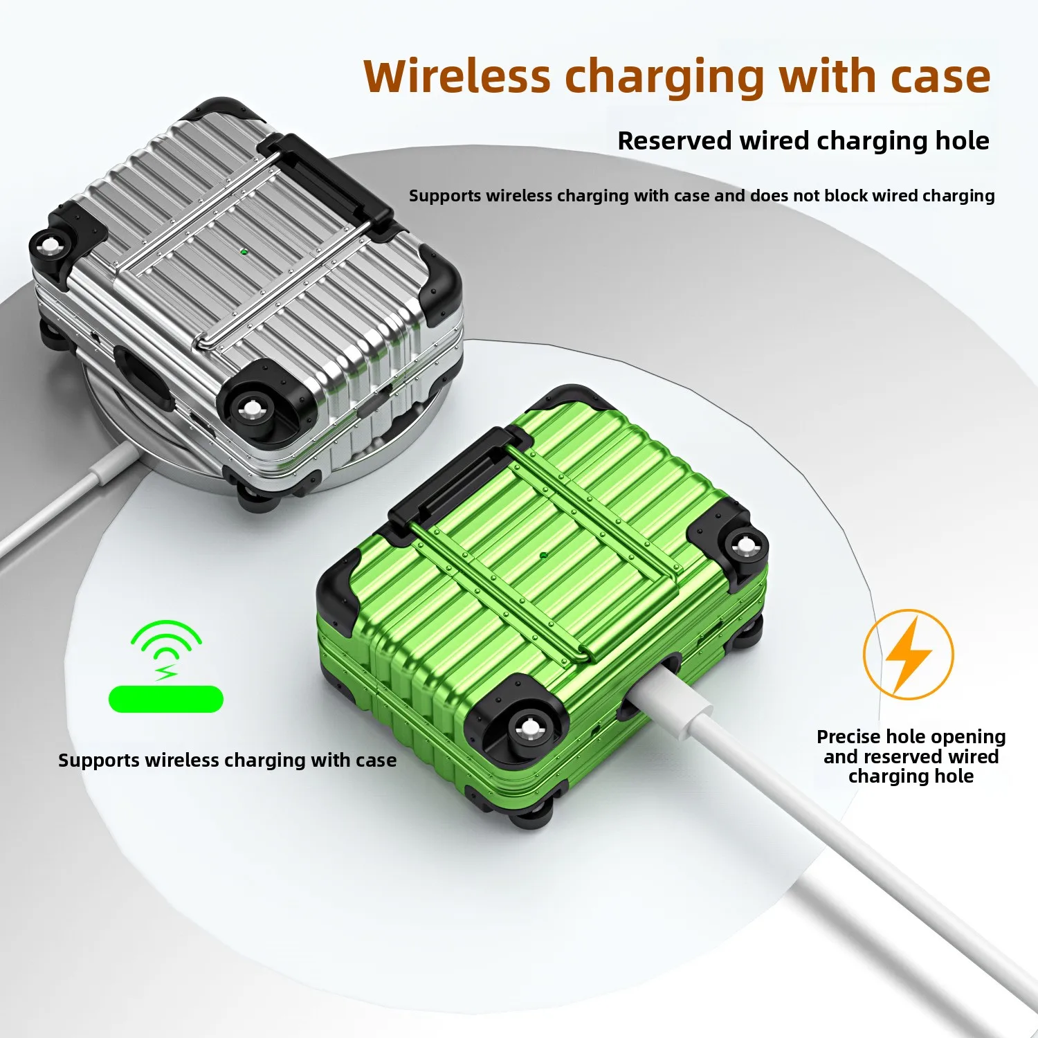 Trendy Drop-Proof Fashion Luggage Protective Case