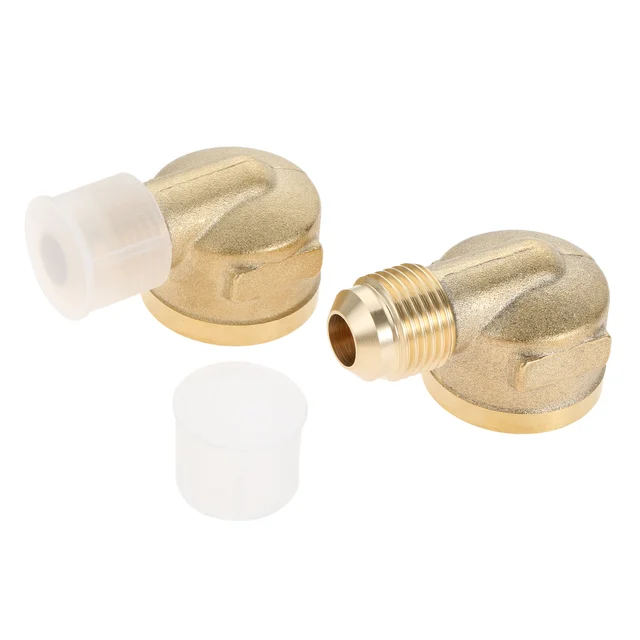 2Db Könyökcsatlakozó Adapter 90 Fokos Tengelykapcsoló Szerelvények Illeszkednek Az Olimpiai Hullámfűtéshez Tűz Pit Propán Gázcsatlakozás Vízolaj - Image 6