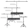 T-shaped Tripod Stand  Background Backdrop Photography Adjustable Support System Photo Studio  for Non-Woven Muslin Backdrops 3