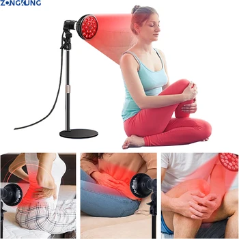 Red Light Therapy Lamp 54W 660nm&850nm Infrared Light Therapy Device for Face,Muscle Joint Pain Relief Skin Health Tools E26/E27