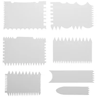 7 Pcs Painting Tools Spatula Painting Scraper Scraping Brush Wallpaper Drawing Tools Acrylic Pigment Scrapers Kids Crafts 1