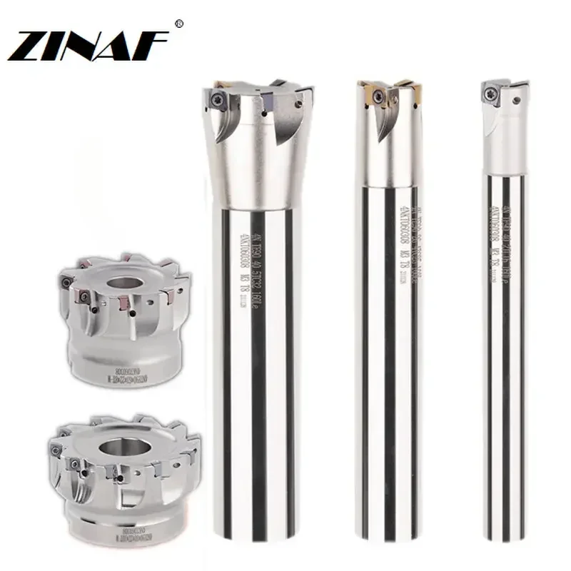 

TE90 4NKT Fast-feed double-sided milling cutter for 4NKT060308R carbide insert Efficient and economical alternative to 300R