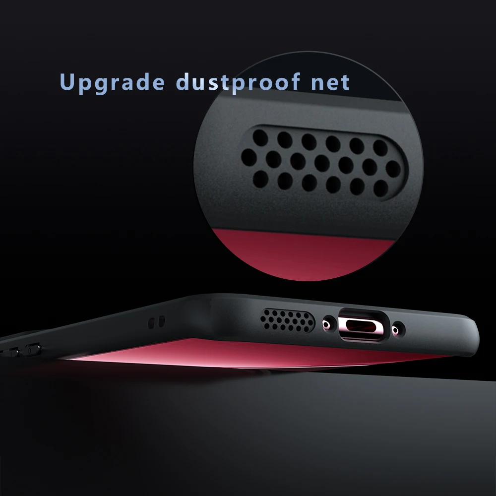 Durable Shockproof Armor Case with Matte Acrylic Back and Camera Protection
