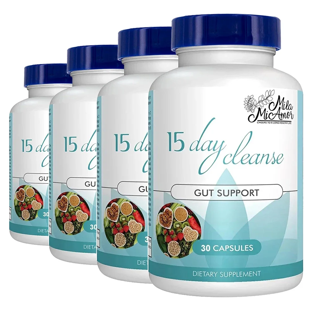 Gut and Colon Support 15-day Cleanse and Detox To Reduce Abdominal Pain Bloating Constipation Aid Gut Health gut cleanse detox
