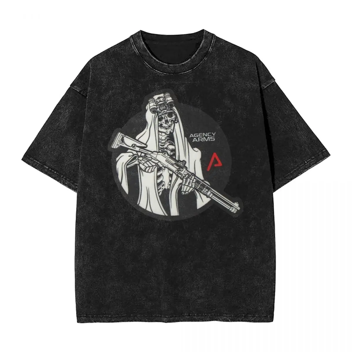 

Forward Observations Group Washed T Shirt Streetwear Hip Hop Novelty T-Shirts AGENCY ARMS Tees Men Short Sleeve Oversize Summer
