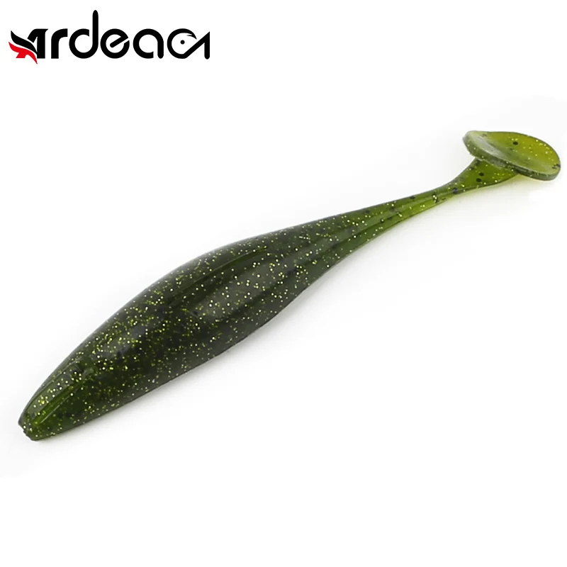 Ardea Big Shad Soft Lure 116mm/4pcs High Quality Silicone Artificial T Tail Wobblers Swimbait Pike Bass Jig Head Fishing Tackle |
