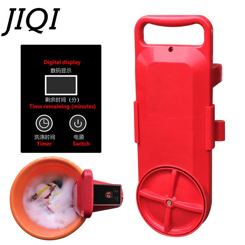 110V 220V Portatile Doppio Sterzo Rondella Mini Dormitorio Rotante Vestiti Rondella Verdura Frutta Lavatrice Rapida Con Timer