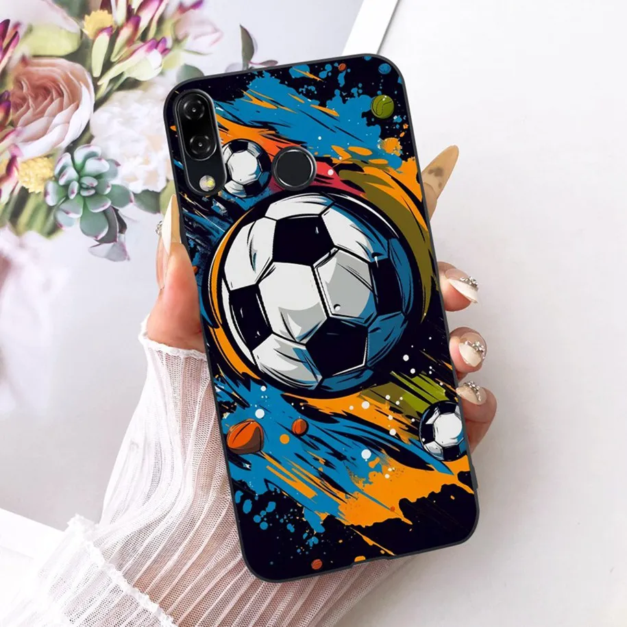 Stylish Black Soft TPU Phone Case - Sleek Protective Cover