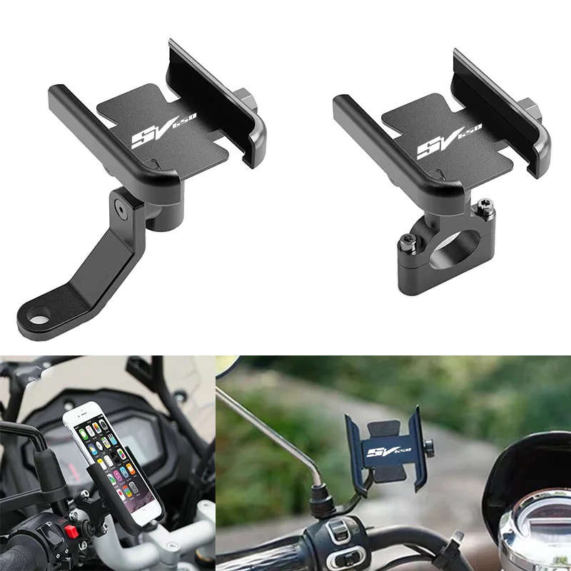 Per Suzuki Sv650 Sv 650 Sv650S Sv 650 S S 1999-2009 Accessori Moto Manubrio Supporto Per Cellulare Supporto Per Supporto Gps