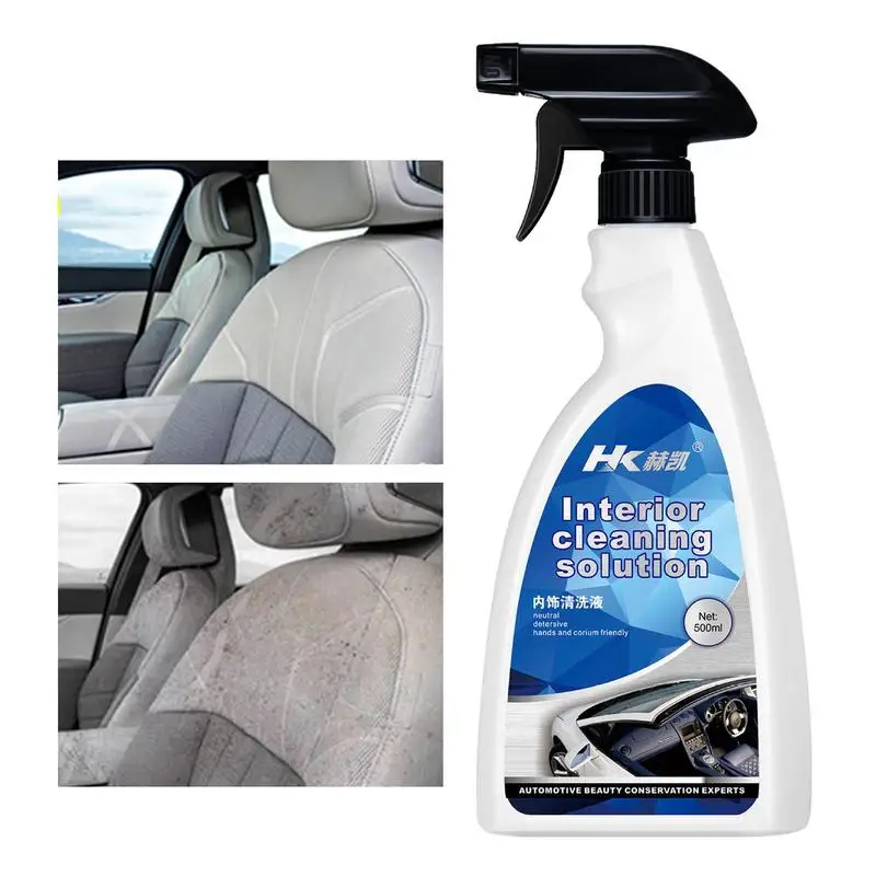 

Car Interior Cleaner Automotive Polish Seat Cleaner Dashboard Detailing Solution For Cars Trucks SUVs Auto Cleaning Accessories
