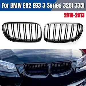 Front Kidney Fins Sport Grill Grille Black For Bmw E92 E93 M3 2006-2009  3-series 2d Coupe - Racing Grills - AliExpress
