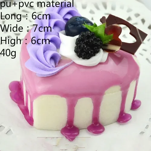 6 Pezzi Realistici Cupcake Artificiali Finti Modello di Torta Simulazione Decorativa per Cucina