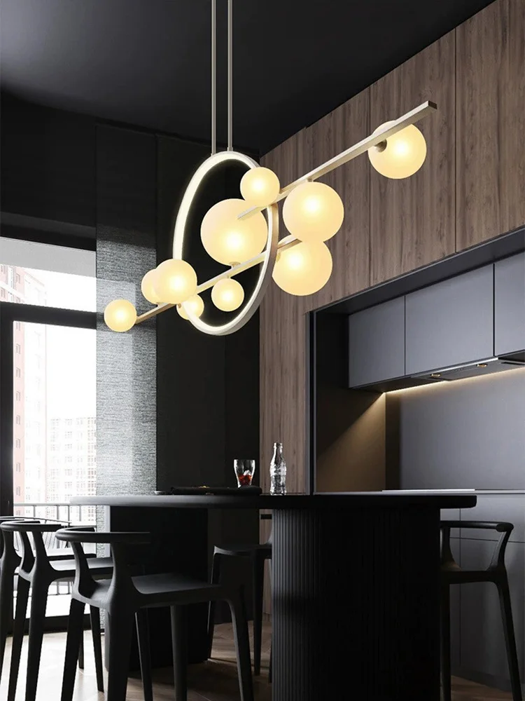 

Nordic Style Hanging Lamp G9 LED Pendant Light American Industrial Style Modern Suspension Lustre Home Decor Chandelier