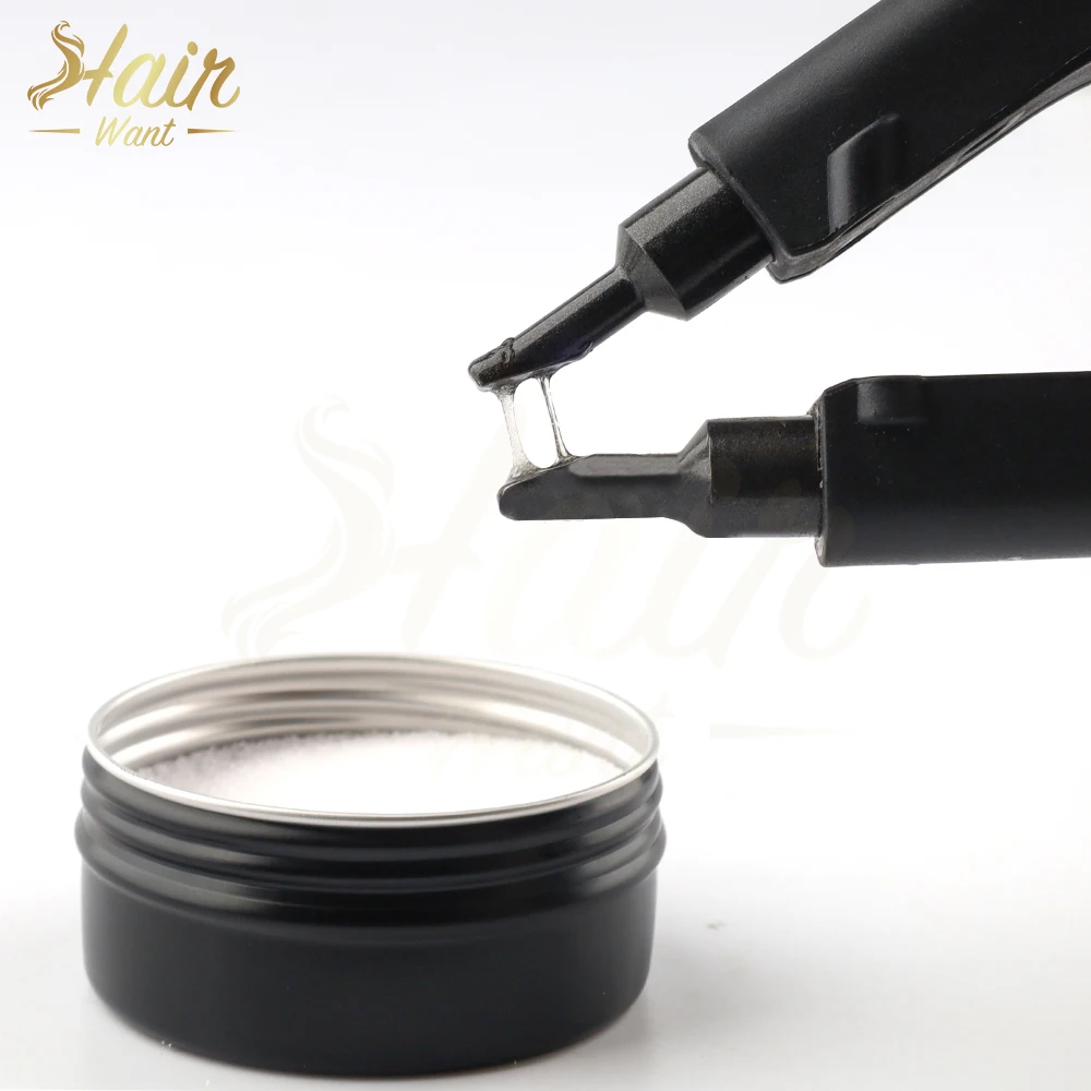 20/50g Hair Extensions Keratin Glue Powder &ndash; Hot Fusion, U-Tip, I-Tip, K-Tip &ndash; Ideal for Re-Tipping and Reinstallation